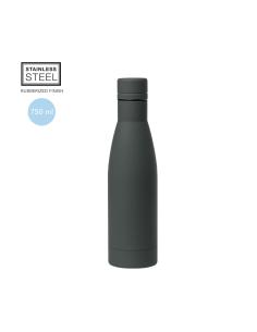 Botella agua de acero inoxidable Augusta acabado goma sin BPA 750ml PERSONALIZABLE 2