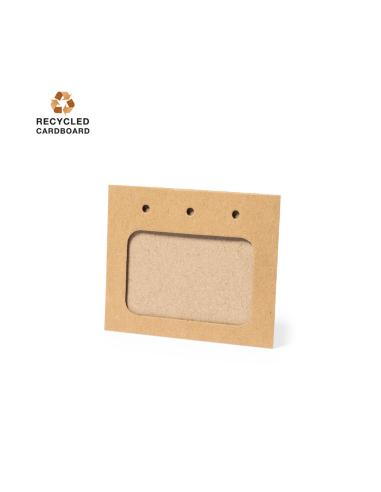 Identificador de cartón reciclado Tripoli PERSONALIZABLE