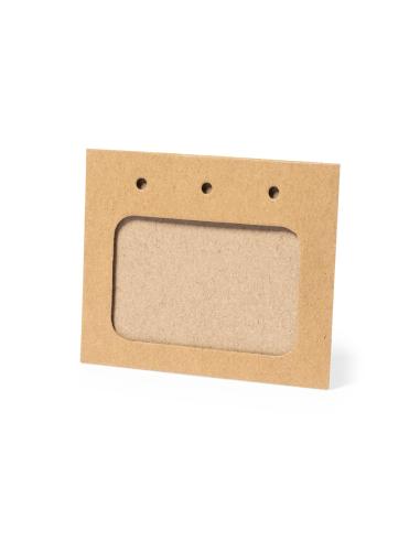 Identificador de cartón reciclado Tripoli PERSONALIZABLE
