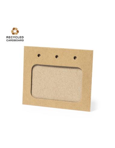 Identificador de cartón reciclado Tripoli PERSONALIZABLE