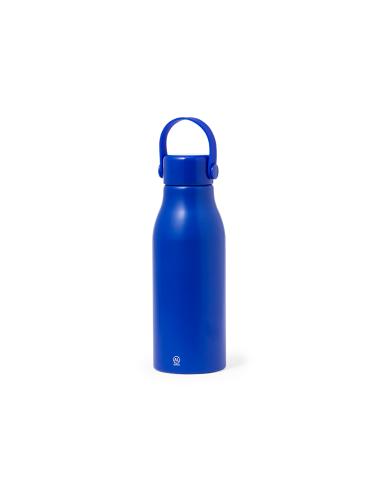 Botella agua de aluminio reciclado Ávila con asa transporte sin BPA 700ml PERSONALIZABLE