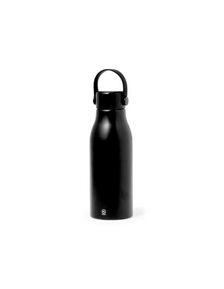 Botella agua de aluminio reciclado Ávila con asa transporte sin BPA 700ml PERSONALIZABLE
