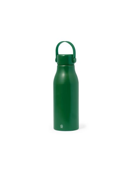 Botella agua de aluminio reciclado Ávila con asa transporte sin BPA 700ml PERSONALIZABLE