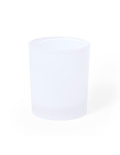 Vaso de cristal reutilizable Douala especial sublimación 330ml PERSONALIZABLE