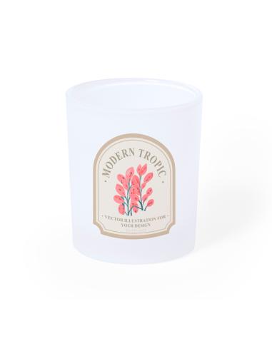 Vaso de cristal reutilizable Douala especial sublimación 330ml PERSONALIZABLE