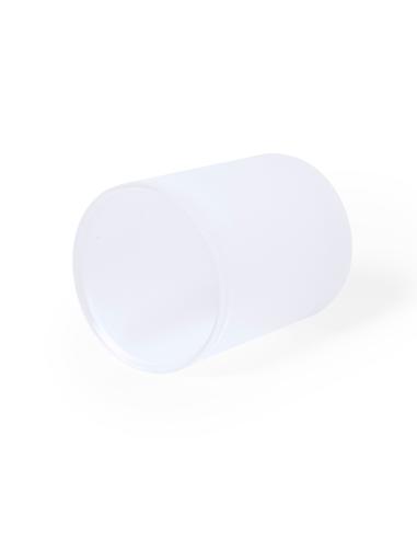 Vaso de cristal reutilizable Douala especial sublimación 330ml PERSONALIZABLE
