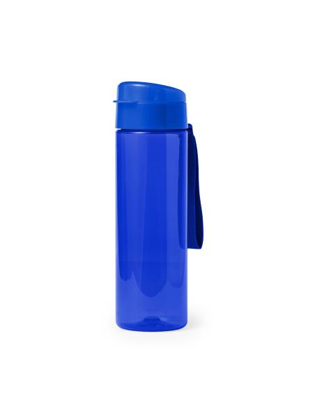 Botella agua reutilizable tritán Pamplona sin BPA con tapa y boquilla 600ml PERSONALIZABLE