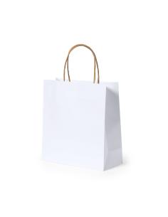 Bolsa de papel reciclado pequeña Tarragona 100g/m2 PERSONALIZABLE