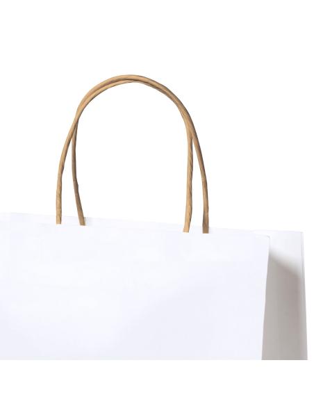 Bolsa de papel reciclado pequeña Tarragona 100g/m2 PERSONALIZABLE