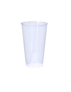 Vaso de PP reutilizable Basildon con acabado translúcido flexible 450ml PERSONALIZABLE