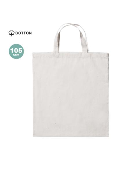 Bolsa de tela Istanbul algodón 105g/m2 natur asas cortas PERSONALIZABLE