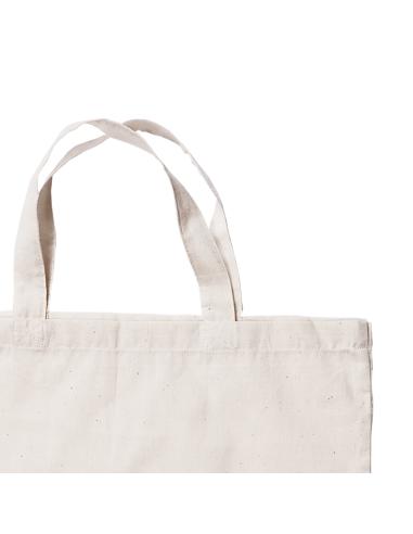 Bolsa de tela Istanbul algodón 105g/m2 natur asas cortas PERSONALIZABLE