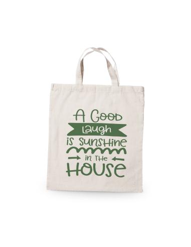 Bolsa de tela Istanbul algodón 105g/m2 natur asas cortas PERSONALIZABLE
