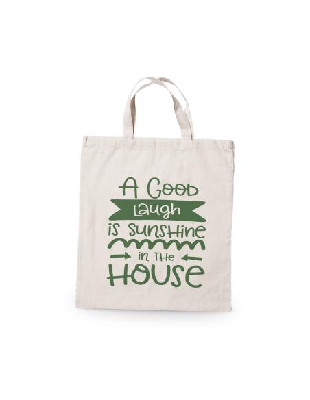 Bolsa de tela Istanbul algodón 105g/m2 natur asas cortas PERSONALIZABLE