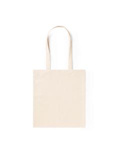 Bolsa de tela Moree algodón 105g/m2 natur asas largas PERSONALIZABLE