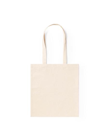 Bolsa de tela Moree algodón 105g/m2 natur asas largas PERSONALIZABLE