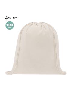 Bolsa de tela Düren algodón con cuerdas 100g/m2 natur PERSONALIZABLE 2
