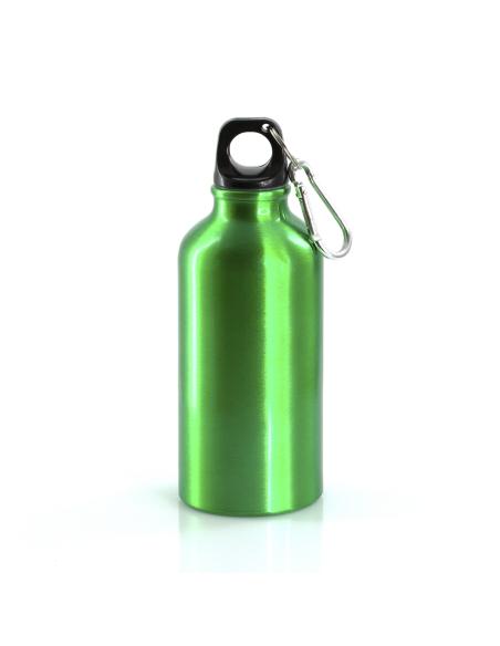 Botella agua de aluminio Mittagong con mosquetón sin BPA 400ml PERSONALIZABLE