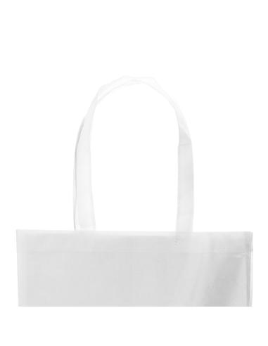 Bolsa Schwerin de non-woven 80g/m2 especial sublimación asas largas PERSONALIZABLE