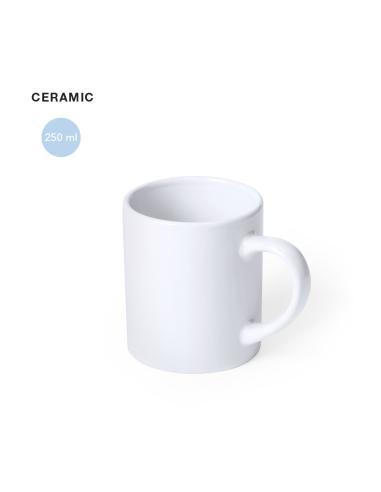 Taza cerámica Dresden clásica 250ml PERSONALIZABLE