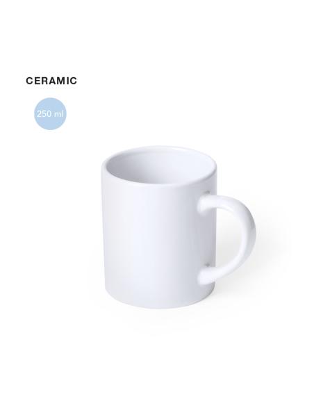 Taza cerámica Dresden clásica 250ml PERSONALIZABLE