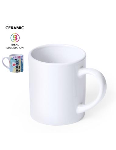 Taza cerámica Florencia clásica especial sublimación 250ml PERSONALIZABLE