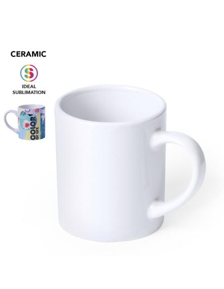Taza cerámica Florencia clásica especial sublimación 250ml PERSONALIZABLE