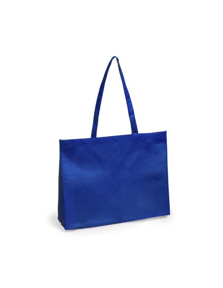 Bolsa de non-woven Watford 80g/m2 asas largas y fuelle varios colores PERSONALIZABLE