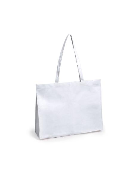 Bolsa de non-woven Watford 80g/m2 asas largas y fuelle varios colores PERSONALIZABLE