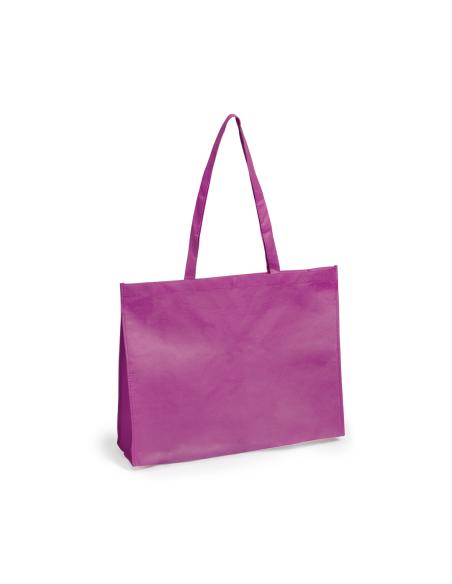 Bolsa de non-woven Watford 80g/m2 asas largas y fuelle varios colores PERSONALIZABLE