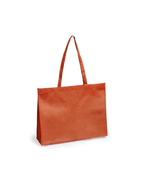 Bolsa de non-woven Watford 80g/m2 asas largas y fuelle varios colores PERSONALIZABLE