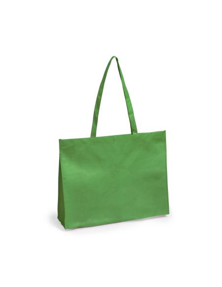 Bolsa de non-woven Watford 80g/m2 asas largas y fuelle varios colores PERSONALIZABLE