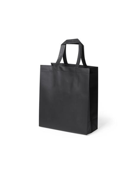 Bolsa Gwangju de non-woven 110g/m2 asas cortas y fuelle varios colores muy resistente PERSONALIZABLE