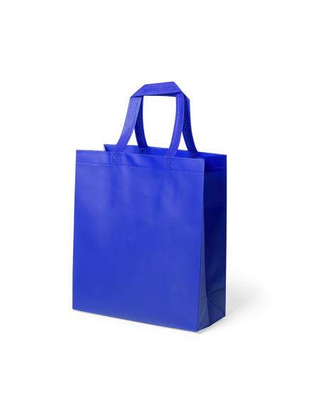 Bolsa Horsham de non-woven 110g/m2 asas cortas y fuelle varios colores extra resistente PERSONALIZABLE