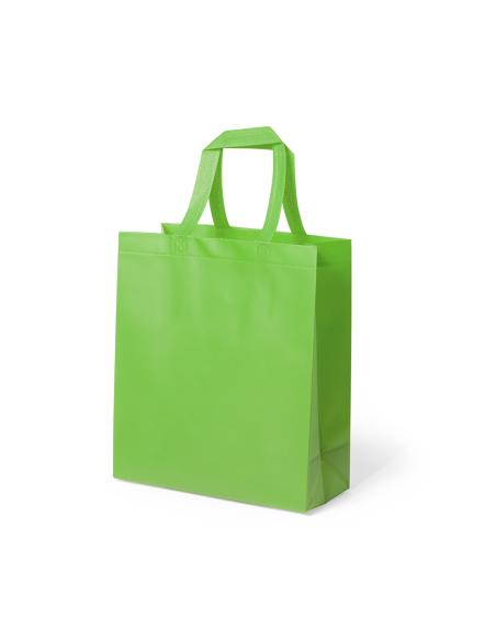Bolsa Horsham de non-woven 110g/m2 asas cortas y fuelle varios colores extra resistente PERSONALIZABLE