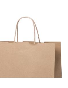 Bolsa de papel reciclado Barrow mediana 100g/m2 kraft PERSONALIZABLE 2