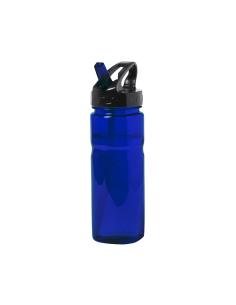Botella agua reutilizable tritán Tarrasa sin BPA con pajita 650ml PERSONALIZABLE