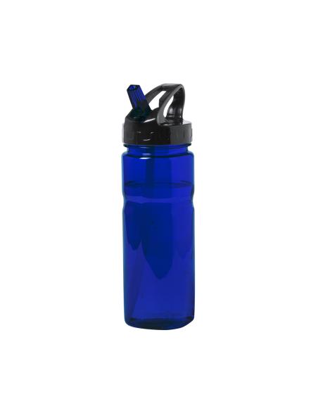 Botella agua reutilizable tritán Tarrasa sin BPA con pajita 650ml PERSONALIZABLE