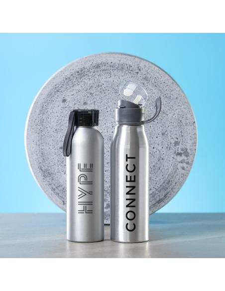 Botella agua de aluminio Novi sin BPA 650ml PERSONALIZABLE