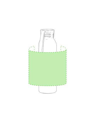 Botella agua de aluminio Novi sin BPA 650ml PERSONALIZABLE