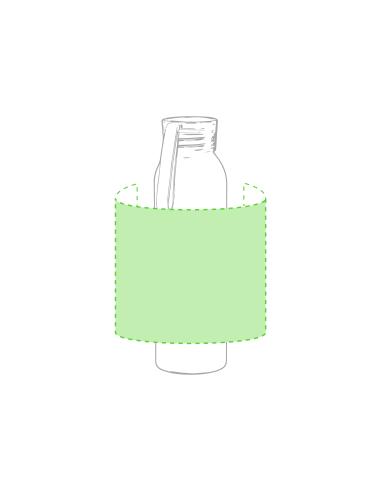 Botella agua de aluminio Novi sin BPA 650ml PERSONALIZABLE