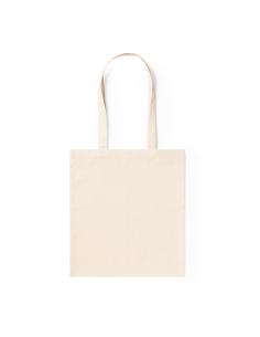 Bolsa de tela Badalona algodón 180g/m2 natur asas largas PERSONALIZABLE