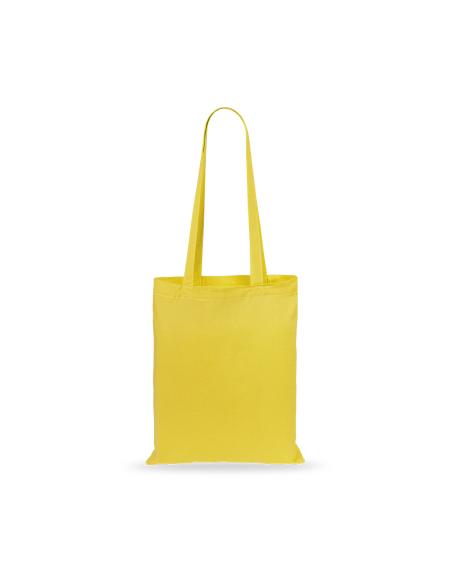 Bolsa de tela Camerún algodón 140g/m2 asas largas colores PERSONALIZABLE