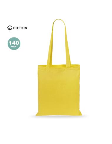 Bolsa de tela Camerún algodón 140g/m2 asas largas colores PERSONALIZABLE