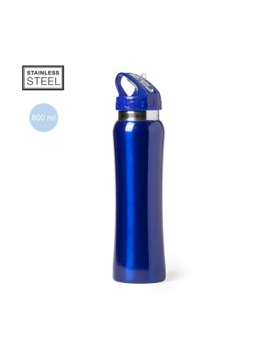 Botella agua de acero inox Toronto con boquilla sin BPA 800ml PERSONALIZABLE