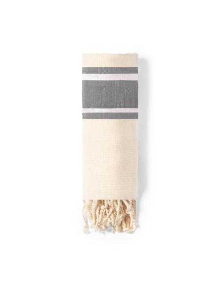 Pareo toalla de playa Valletta de algodón orgánico 110g/m2 PERSONALIZABLE