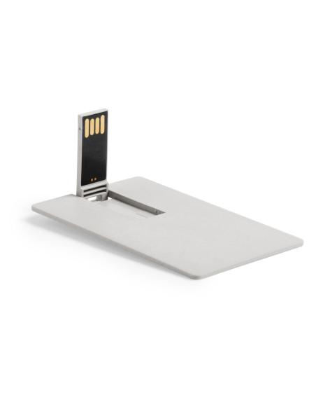 Memoria USB de caña de trigo Oberhausen en forma de tarjeta 16GB PERSONALIZABLE
