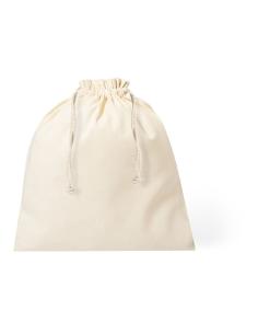 Bolsa de tela Alcorcón algodón con cuerdas para regalo 105g/m2 natur PERSONALIZABLE