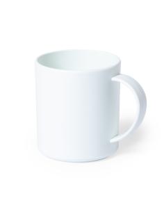 Taza de PLA biodegradable Marruecos sin BPA reutilizable 350ml PERSONALIZABLE