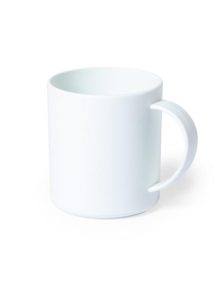 Taza de PLA biodegradable Marruecos sin BPA reutilizable 350ml PERSONALIZABLE